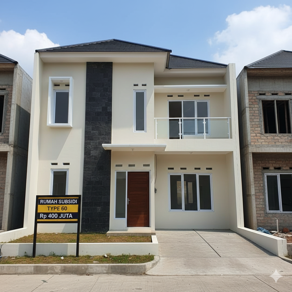 Rumah Subsidi Type 60 - Rp 350 Juta